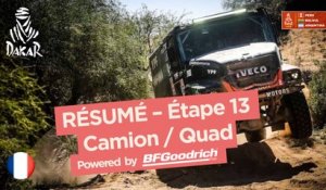 Résumé - Camion/Quad - Étape 13 (San Juan / Córdoba) - Dakar 2018