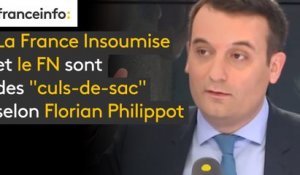 La France Insoumise et le FN sont des "culs-de-sac" selon Florian Philippot