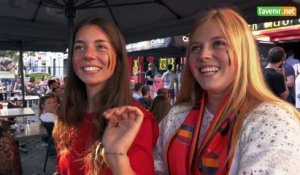 L'Avenir - Football  :  ambiance Belgique-Japon à Liège