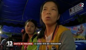 Grotte de Thaïlande : le casse-tête de l'évacuation