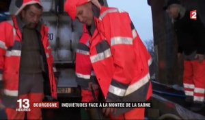 Inondations en Saône-et-Loire : inquiétudes face à la montée des eaux