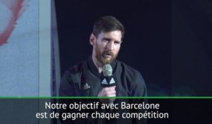 Barça - Messi: "Mon objectif n'est pas de remporter des prix individuels"