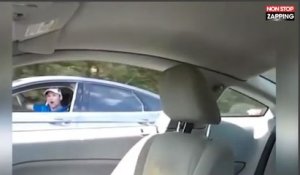 Pour calmer un conducteur énervé, cet homme a une solution choc (vidéo)