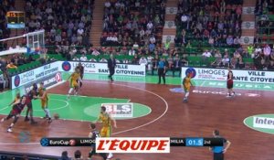 Basket - Eurocoupe (H) : Limoges s'offre une victoire dans le Top 16