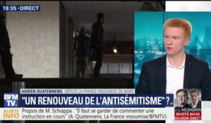Il n'y a "pas un nouvel antisémitisme" mais "une multiplication de cas", estime Adrien Quatennens