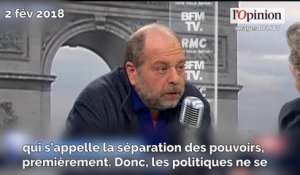 Eric Dupond-Moretti tacle Schiappa: «Que madame le ministre s'occupe de ses affaires»