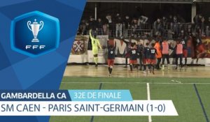 Coupe Gambardella Crédit Agricole :  32es, SM Caen 1-0 Paris SG (résumé) I FFFTV