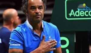 Coupe Davis 2018 - Yannick Noah : "Merci aux joueurs, c'était une très belle émotion, c'était super !"