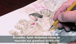 Abdeslam, jugé à Bruxelles, refuse de répondre aux questions