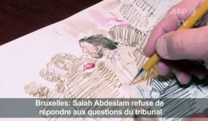 Abdeslam, jugé à Bruxelles, refuse de répondre aux questions