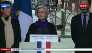 Hommage à Claude Erignac :  l'intégralité du discours de Dominique Erignac, la veuve du préfet assassiné