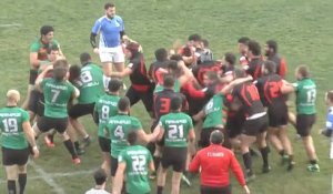 Une violente bagarre générale éclate lors d'un match de championnat Géorgien