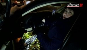 Neige en Ile-de-France: ils ont passé la nuit dans leur voiture