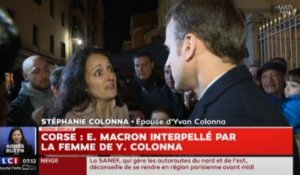 [Zap Actu] Corse : Emmanuel Macron interpellé par la femme d'Yvan Colonna (08/02/2018)