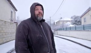 Île-de-France: la crue puis la neige... Ces habitants subissent la double peine