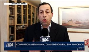 Corruption : Benyamin Netanyahou clame de nouveau son innocence