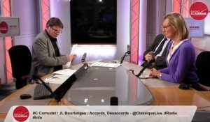 A propos de Nicolas Hulot : "Il y a un décalage déontologique." Jean-Louis Bourlanges (09/02/2018)