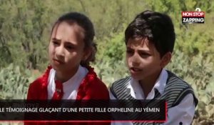 Yémen : Le témoignage glaçant d’une petite fille orpheline après le bombardement de sa maison (Vidéo)