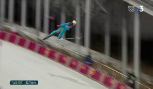 JO 2018 : Le saut qui qualifie Jonathan Learoyd en finale du saut à ski petit tremplin