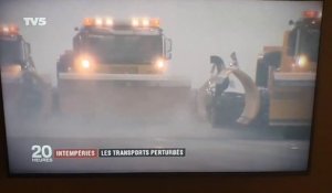 Les québécois se moquent de la réactions des Français avec l'arrivée de la neige