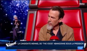 France: la candidate Mennel de "The Voice" abandonne sous la préssion