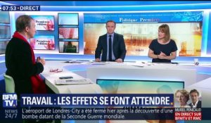 L’édito de Christophe Barbier: Les effets de la réforme du code du travail se font attendre