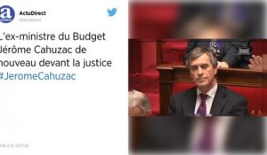 Condamné pour fraude fiscale, Jérôme Cahuzac à nouveau face aux juges.