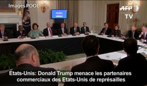 Trump menace ses partenaires commerciaux de représailles