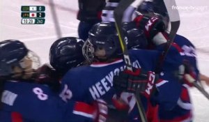JO 2018 : Hockey sur glace femmes - La Corée inscrit son premier but de la compétition !