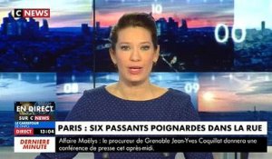 Paris: Six passants poignardés en pleine rue par un homme ivre hier soir dans le XVIIIe arrondissement