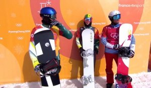 JO 2018 : Snowboard cross. Pierre Vaultier en finale