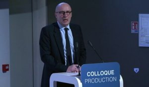 Intervention de Patrick Errard, président du Leem - Colloque Production le 14.02.2018