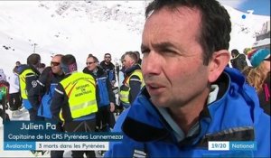 Avalanches : trois morts dans les Pyrénées
