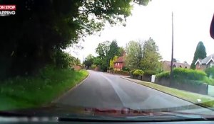Royaume-Uni : un chauffard perd le contrôle de sa Bentley (vidéo)