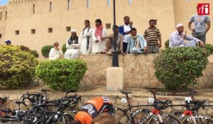 Une journée sur le tour cycliste d'Oman