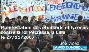 Manif des étudiants - Lille