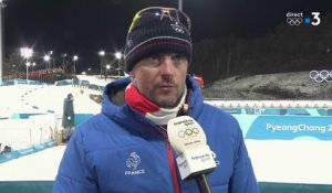 JO 2018 : Biathlon / Mass start Femmes. Julien Robert : "Une panne de confiance au tir"