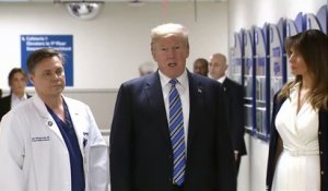 Tuerie en Floride: Trump à l'hôpital pour rencontrer des blessés