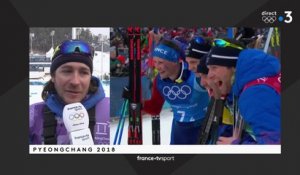 JO 2018 : Ski de fond - 10 km hommes : François Faivre : "Cette médaille n'a pas de prix"