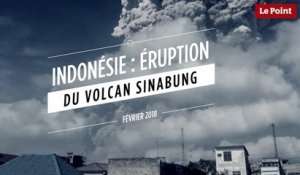 Indonésie : éruption du volcan Sinabung