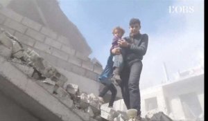 Syrie : l'impressionnant plan-séquence après un bombardement du régime