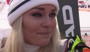 JO 2018 : Ski alpin - Descente Femmes / Lindsey Vonn : "Mon grand-père me manque terriblement"