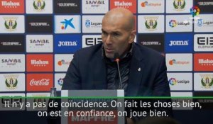 16e j. - Zidane : "On est en confiance, on regarde devant nous"