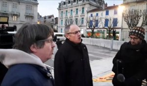 Bar-le-Duc : manifestation contre l'évacuation du bois Lejuc