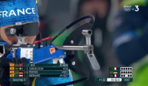 JO 2018 : Biathlon - Relais Hommes. Martin Fourcade craque également au tir