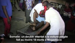 Mogadiscio: double attentat à la voiture piégée, 18 morts