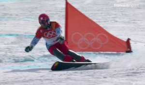 JO 2018 : Snowboard - Slalom Géant Parallèle hommes : Sylvain Dufour dans le dernier carré