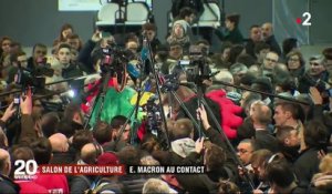 Salon de l'Agriculture : Emmanuel Macron au contact