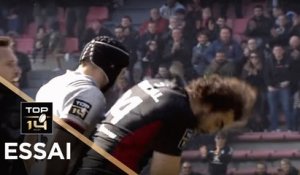 TOP 14 - Essai Yoann HUGET 2 (ST) - Toulouse - Brive - J18 - Saison 2017/2018