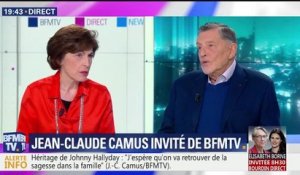 Héritage de Johnny Hallyday : pour Jean-Claude Camus, c'est "beaucoup moins" que 100 millions d'euros